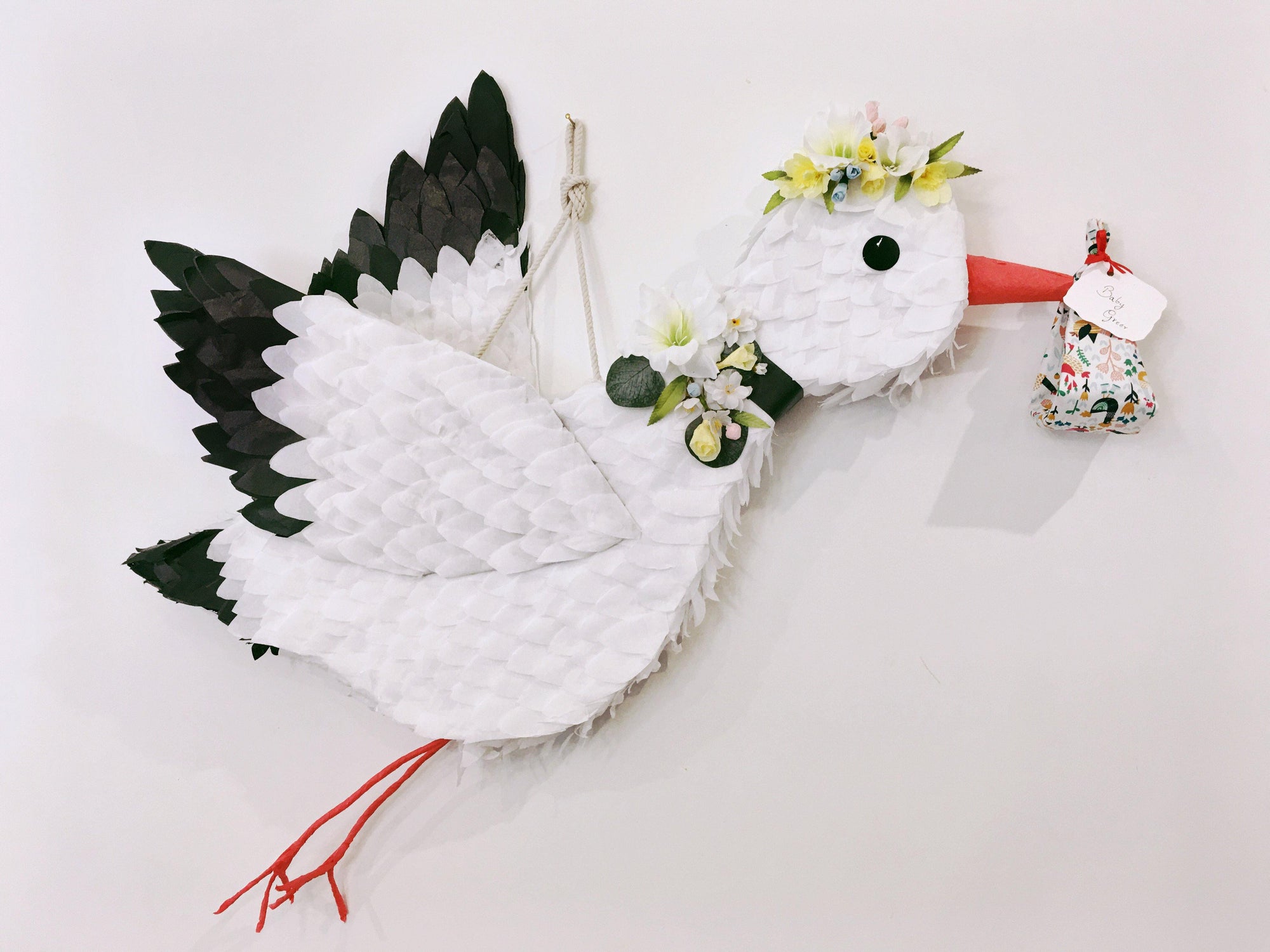 Stork Piñata - Bickiboo Designs