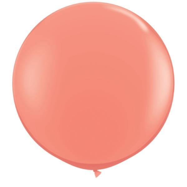 Giant Coral Balloon - 90cm - Bickiboo Designs