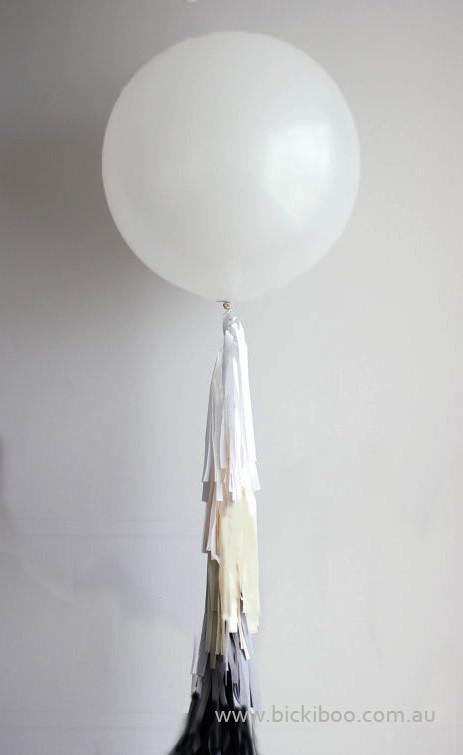 Balloon Tassel Garland - Elegance - Bickiboo Designs
