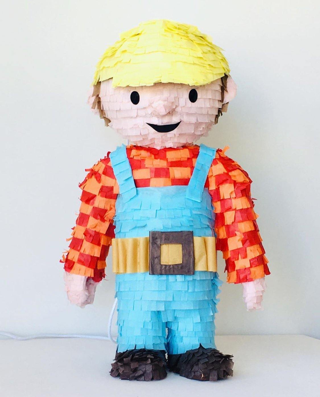 Bob the Builder Piñata - Bickiboo Designs