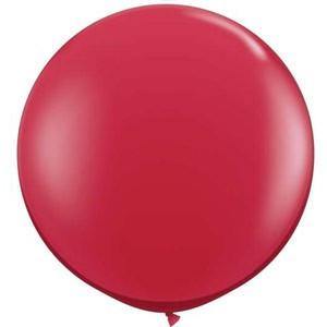 Jewel Ruby Red Balloon - 90cm - Bickiboo Designs