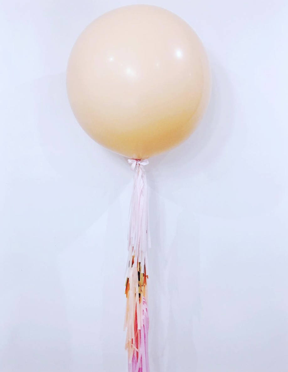 Jumbo Balloon - Blush Peach - Bickiboo Designs
