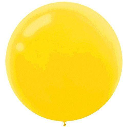 Sunshine Yellow Large 60cm Balloon - Bickiboo Designs