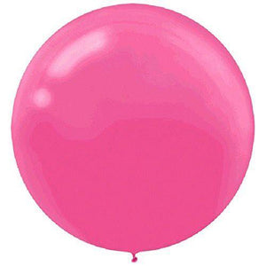 Bright Pink Large 60cm Balloon - Bickiboo Designs