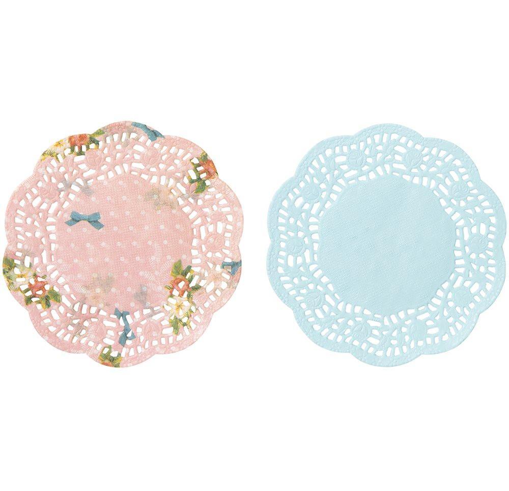 Frills & Frosting Mini Doilies (100 Pack) - Bickiboo Designs