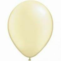 Pearl Ivory Balloons - 28cm (5 pack) - Bickiboo Designs