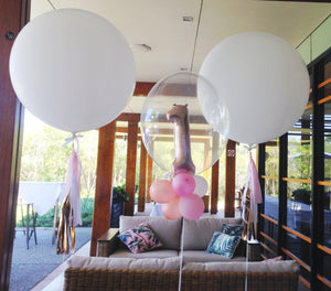 Bubble Balloon With an Age Number - Bickiboo Designs