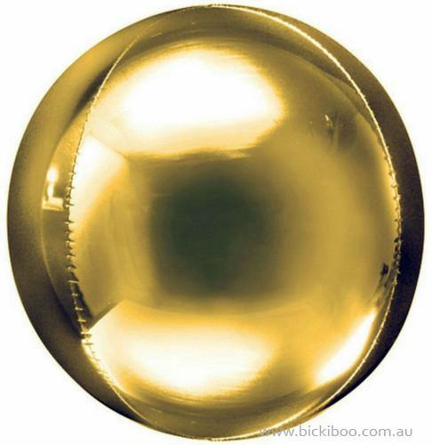 Gold Orbz Balloon - Bickiboo Designs