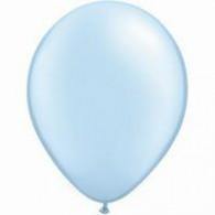 Pearl Light Blue Balloons - 28cm (5 pack) - Bickiboo Designs