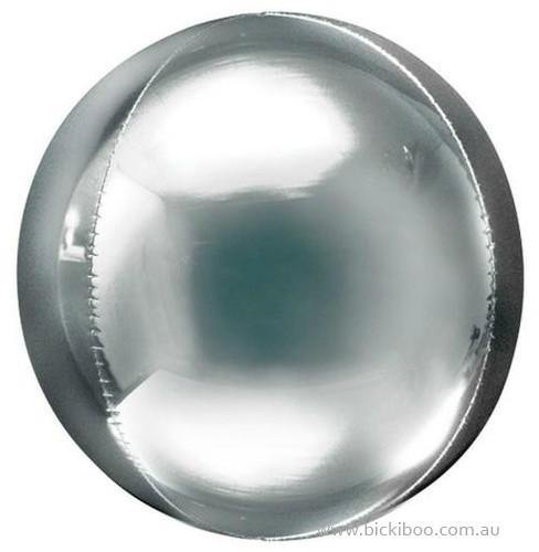 Silver Orbz Balloon - Bickiboo Designs