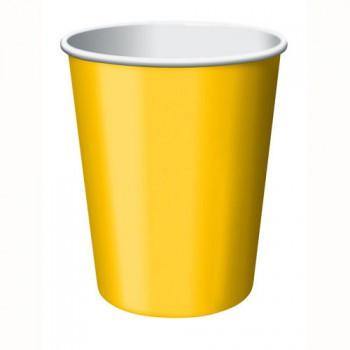 School Bus Yellow Hot/Cold Cup 24pack - Bickiboo Designs
