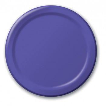 Purple Dessert Plate 18cm - Bickiboo Designs