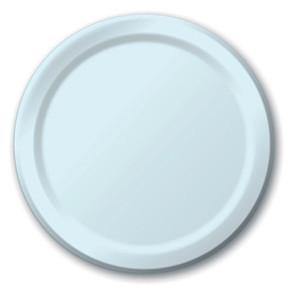 Pastel Blue Dessert Plate 18cm - Bickiboo Designs