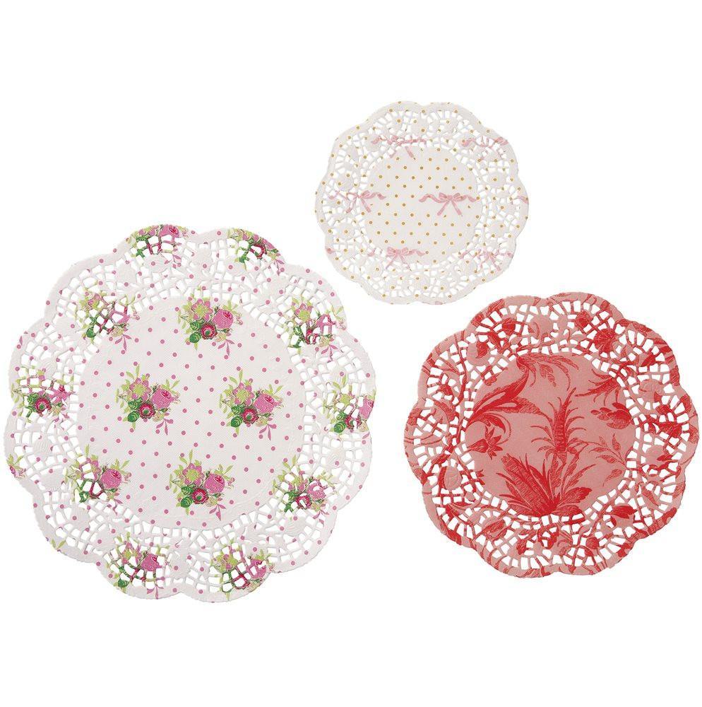 Frills & Frosting Doilies (24 Pack) - Bickiboo Designs