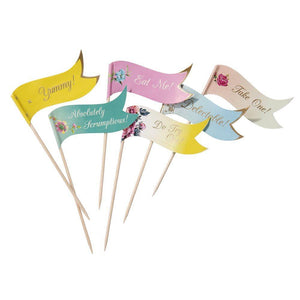 Truly Scrumptious Canape Flags - Bickiboo Designs