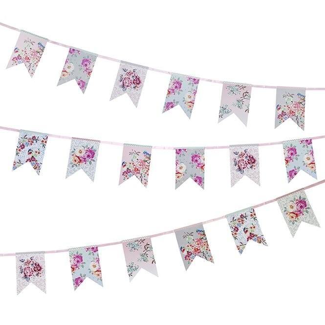 Truly Romantic Floral Bunting - Bickiboo Designs