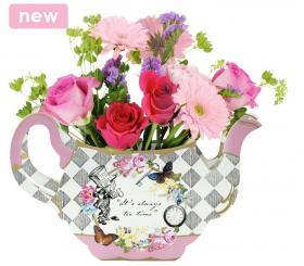 Truly Alice Tea Pot Vase - Bickiboo Designs