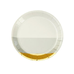 Modern Metallic Canape Plates - Bickiboo Designs