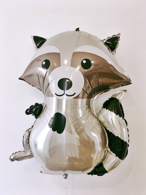 Bespoke number balloon stand - Woodland Animals Party - Bickiboo Designs