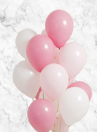 Baby Girl Balloons Bouquet - Bickiboo Designs