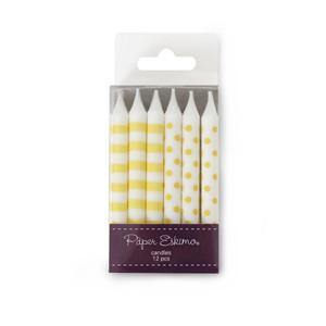 Yellow Candles - Bickiboo Designs