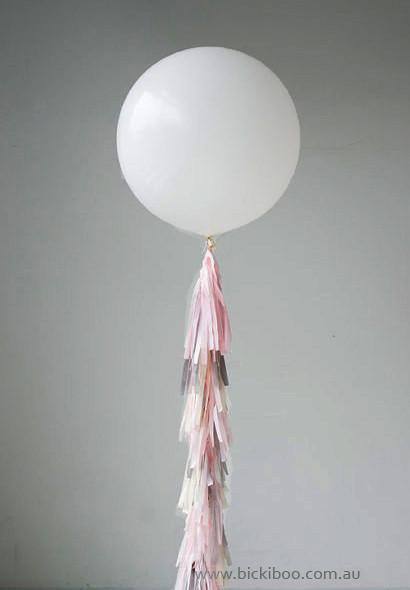 Balloon Tassel Garland - Cherry Blossom - Bickiboo Designs
