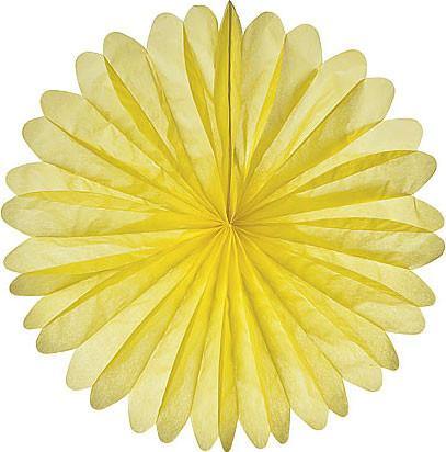 Yellow Daisy Paper Fans - Bickiboo Designs