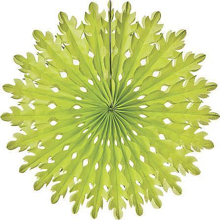 Green Honeycomb Paper Fans - Bickiboo Designs