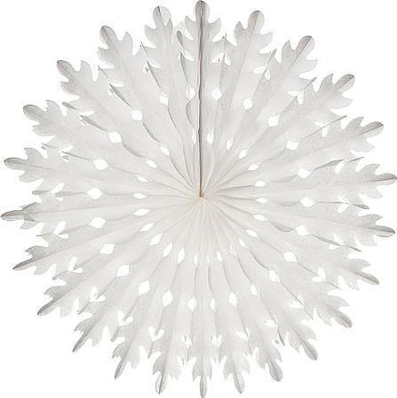 White Honeycomb Paper Fans - Bickiboo Designs