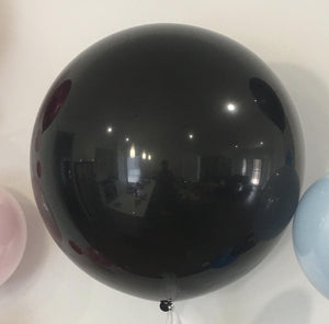 Jumbo Balloon - Black - Bickiboo Designs