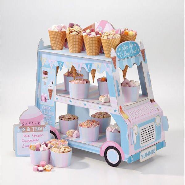 Ice Cream Van Food Stand - Bickiboo Designs