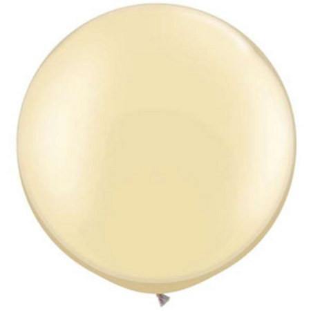 Giant Ivory Pastel Pearl  Balloon - 90cm - Bickiboo Designs