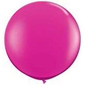 Giant Jewel Magenta Balloon - 90cm - Bickiboo Designs