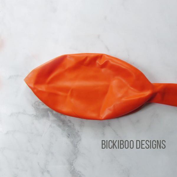 Jewel Mandarin Orange Balloon - 90cm - Bickiboo Designs