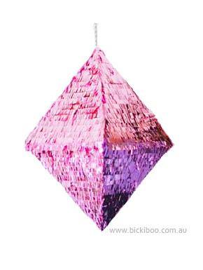 Pink Metallic Quartz Piñata - Bickiboo Designs