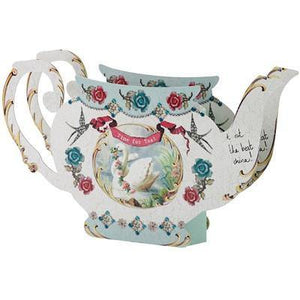 Pastries & Pearls Teapot Vase - Bickiboo Designs