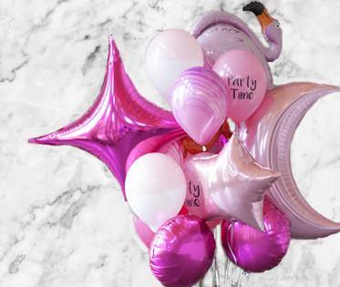 Party Girl Foil Balloon Bouquet - Bickiboo Designs