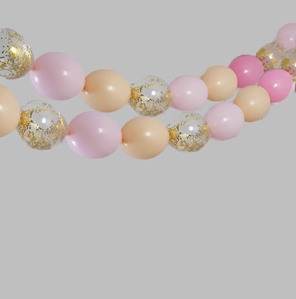 Balloon Garland - Peach & Pinks - Bickiboo Designs