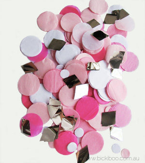 Confetti Balloon Revealer For Gender Reveal Parties (uninflated) - Pink - Bickiboo Designs