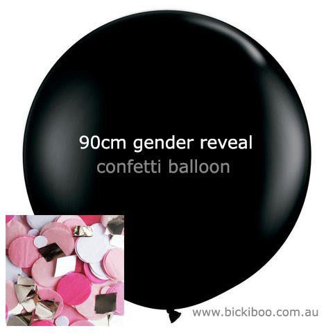 Confetti Balloon Revealer For Gender Reveal Parties (uninflated) - Pink - Bickiboo Designs