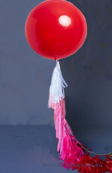 Balloon Tassel Garland - Pink Ombre - Bickiboo Designs