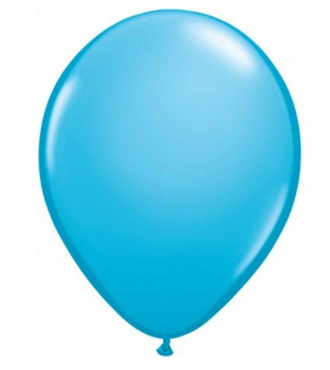 Fashion Robin's Egg Blue Mini Balloons - 12cm (5 pack) - Bickiboo Designs