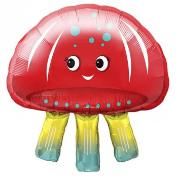 Jellyfish Foil Balloon  69cm - Bickiboo Designs
