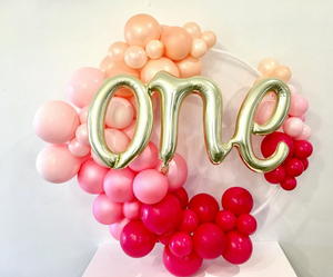 Say it with Love - Organic balloon Hoop - Bickiboo Designs