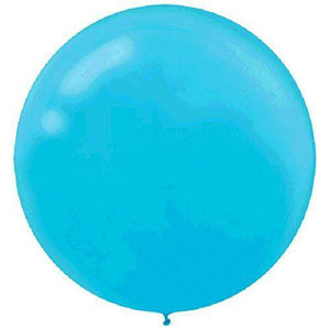 Caribbean Blue Large 60cm Balloon - Bickiboo Designs