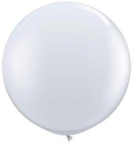 White Large 60cm Balloon - Bickiboo Designs
