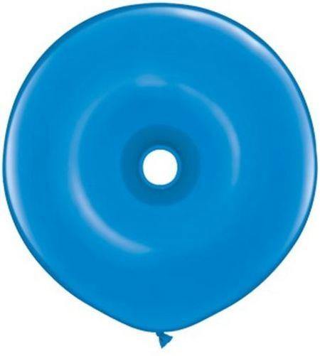 Blue Donut Shaped Balloon 40cm - Bickiboo Designs