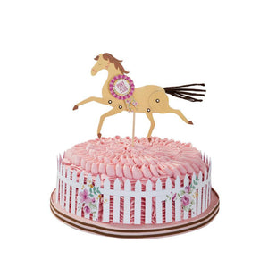 Pony Cake Topper and Wrap - Bickiboo Designs