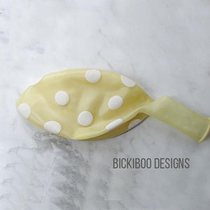 Giant Clear Polka Dot Balloon - 90cm - Bickiboo Designs