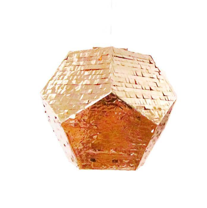 Geometric Copper Piñata - Bickiboo Designs